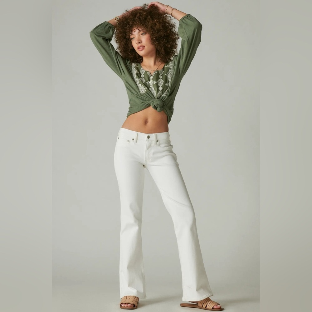 Lucky Brand High Rise Stevie Flare